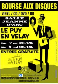 Bourse aux Disques Vinyl, CD, DVD et BD
