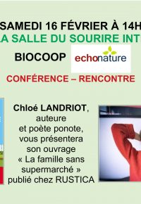 Rencontre-conférence « La famille sans supermarché »