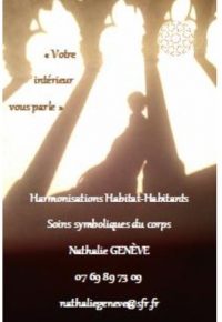 conférence de l’association feu follet: Nathalie Genève “La médecine symbolique”