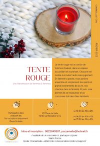 tente rouge