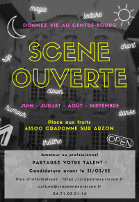 SCENE OUVERTE
