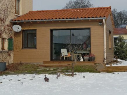 Agrandissement d’une maison des années 65