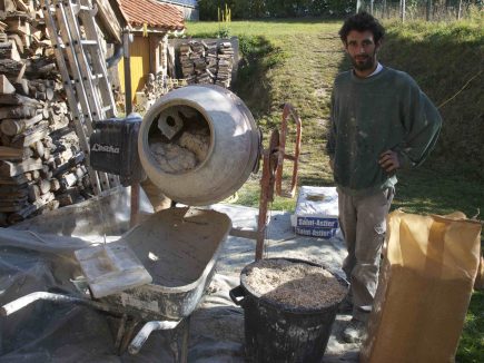 Recette de base du mélange chaux/chanvre