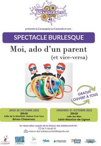 CONFERENCE BURLESQUE MOI ADO D UN PARENT ET VICE VERSA