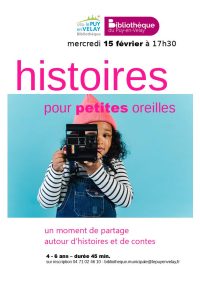 Histoires pour petites oreilles dès 4 ans
