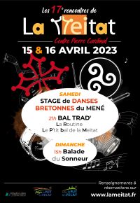 Stage de danses bretonnes du Méné- Les Rencontres de La Meitat