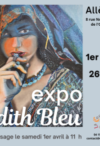 Allègre • Exposition Edith Bleu