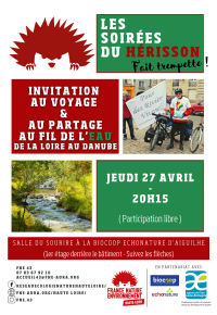 Soirée du Hérisson « Au fil de l’eau – De la Loire au Danube »