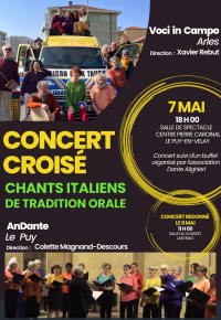 Chants italiens de tradition orale – concert croisé
