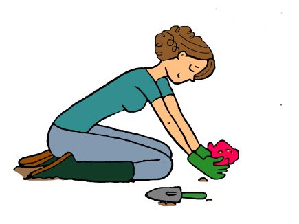 Jardiner sans mal de dos