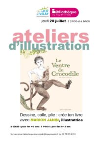 Atelier d’illustration avec Marion Janin