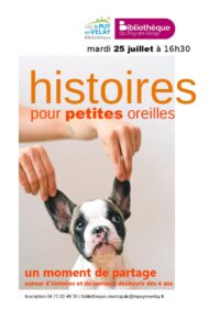 Histoires pour petites oreilles dès 4 ans