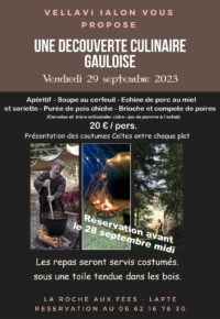 découverte culinaire gauloise