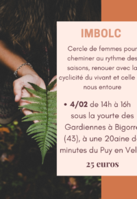 CERCLE DE FEMMES : IMBOLC