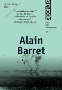 Les récits autorisés / Alain-Christian Barret