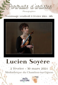 Portraits d’Artistes, expo photos