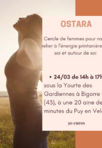 CERCLE DE FEMMES : célébrer le printemps – OSTARA