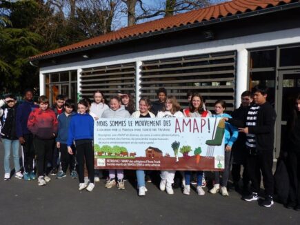 Une AMAP gérée par des COLLÉGIENS