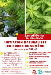 BALADE GOURMANDE / MARCHÉ DE PRODUCTEUR.ICES / INITIATION NATURALISTE