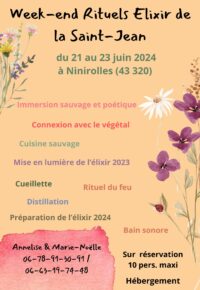 Week-end Rituels Elixir de la Saint-Jean