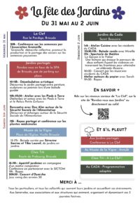 LA FÊTE DES JARDINS