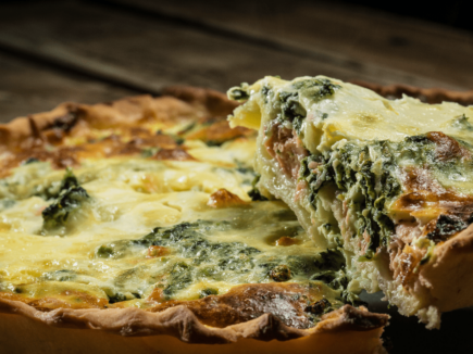 RECETTE de la quiche aux herbes