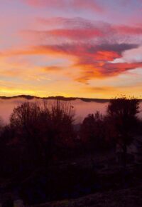Lever de soleil au suc de la dent