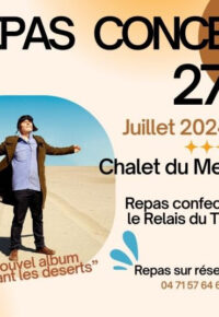 REPAS CONCERT avec Yvan Marc « Avant les déserts »