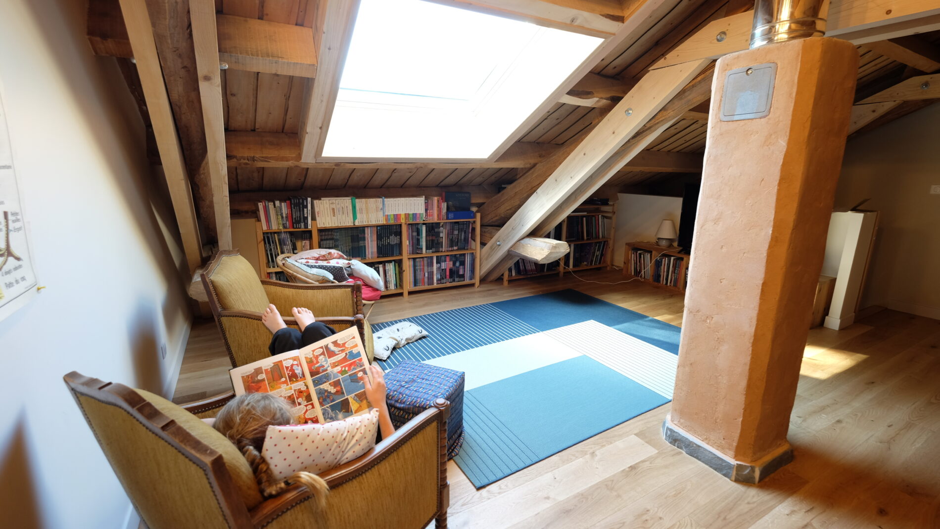 poêle de masse Jeanne et Damien