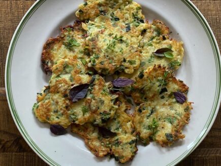 RECETTE beignets de plantes