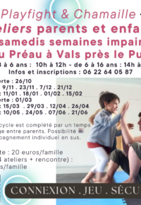 Cycle d’ateliers « Chamaille » parents et enfants
