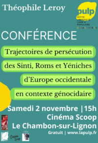 Du 2/11 à 9/11 Lieu de mémoire au Chambon-sur-Lignon