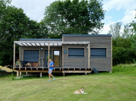 Un bureau dans le jardin