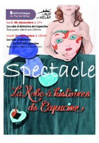 Spectacle « la robe à histoires de petite capucine » pour les 3-6 ans