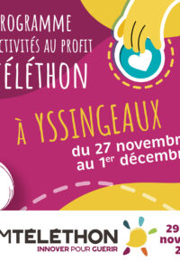 Yssingeaux Téléthon 2024