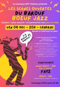Les scènes ouvertes du Barouf Boeuf Jazz