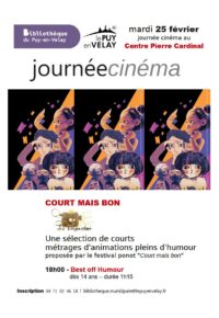 SOIRÉE COURT MÉTRAGE