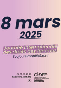 8 mars la journée de la Femme