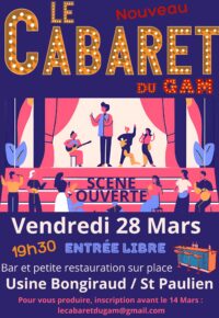 Soirée Cabaret / scène ouverte