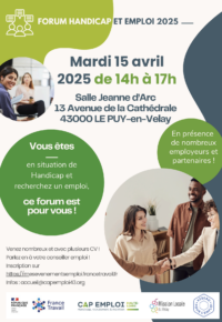 Forum Emploi et Handicap 2025