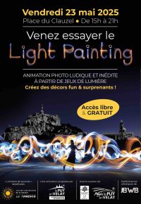 Lumières de Quartier : l’art lumineux de JBWB s’invite au Puy !