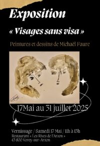 Exposition « visages sans visa » Michaël Faure
