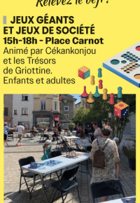 jeux géants à yssingeaux !