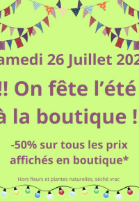 La fête de l’été à L’Atelier des Fleurs !