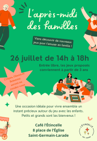 Après-midi jeux en famille