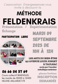 Découvrez la Méthode Feldenkrais