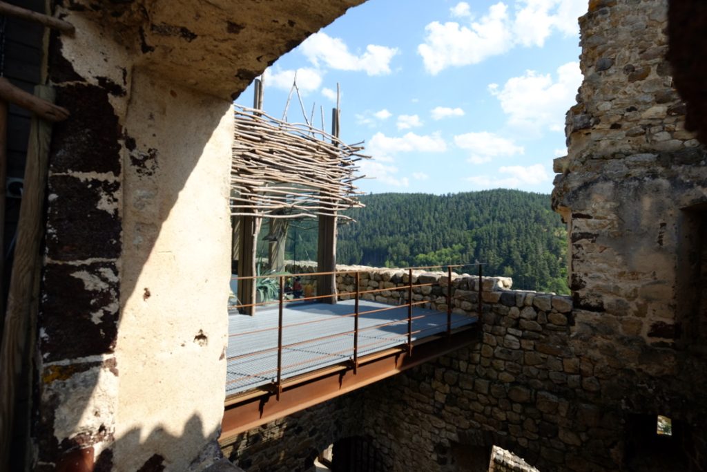 chateau de Belfort Goudet - extérieur