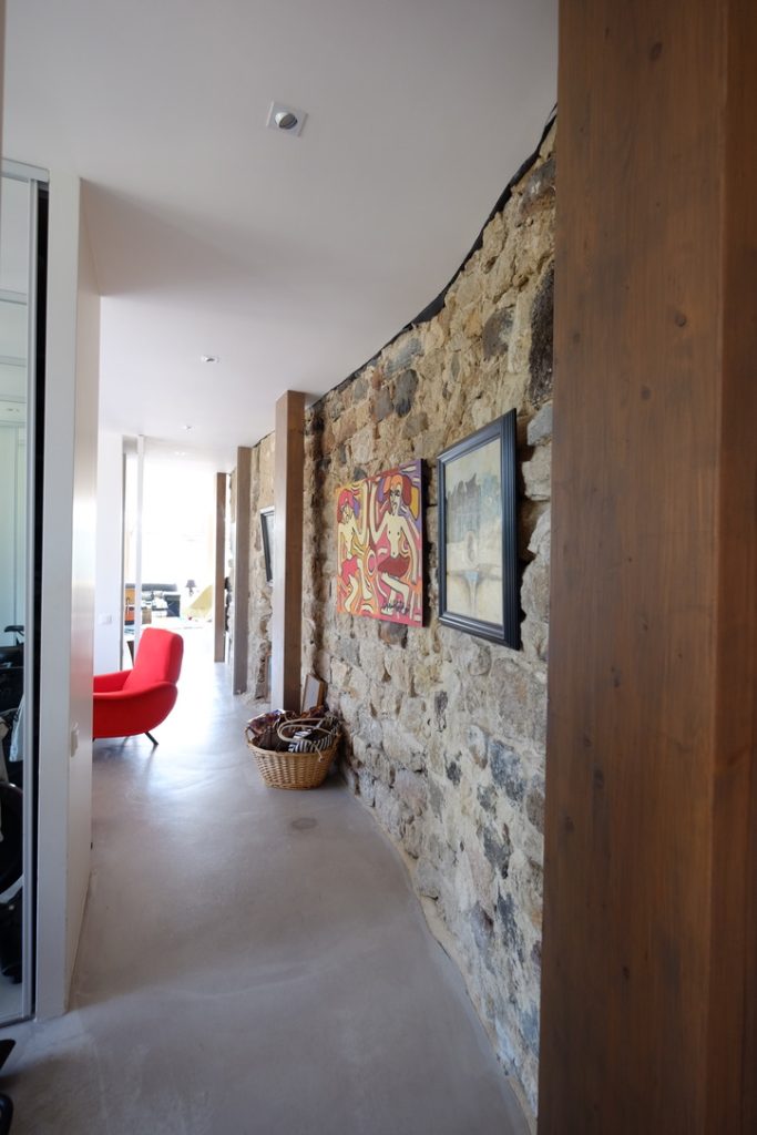 intérieur pierre château 