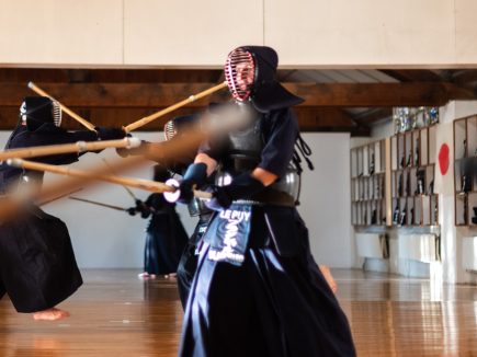 Elle est 7e dan de kendo