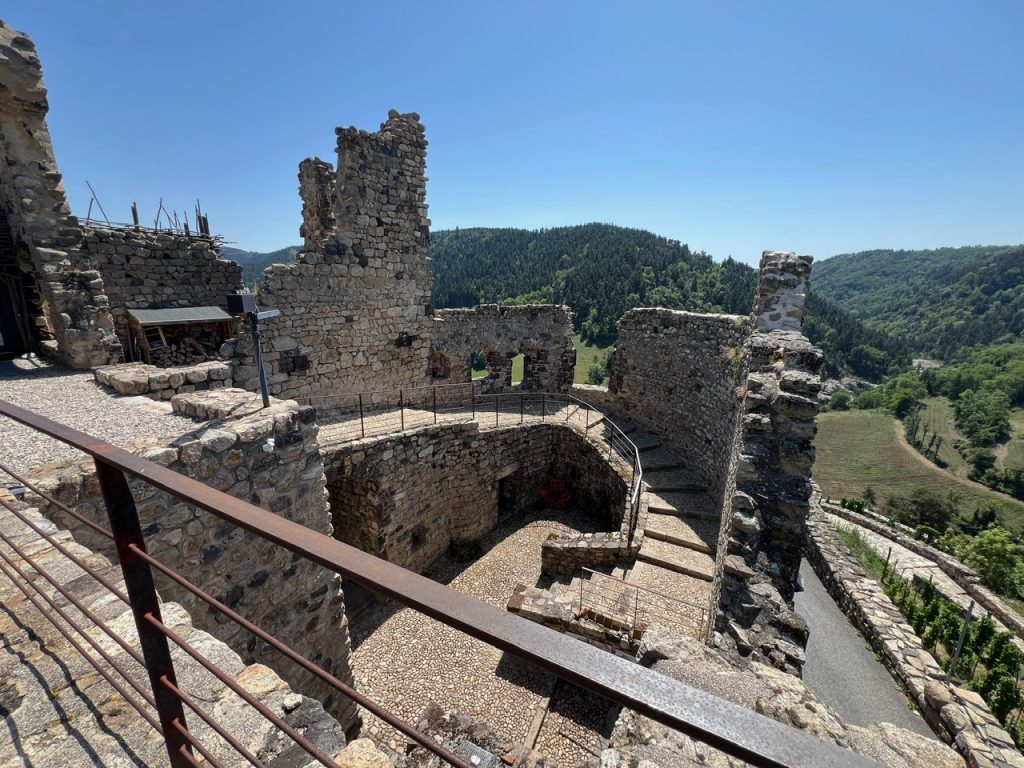 ruines du château